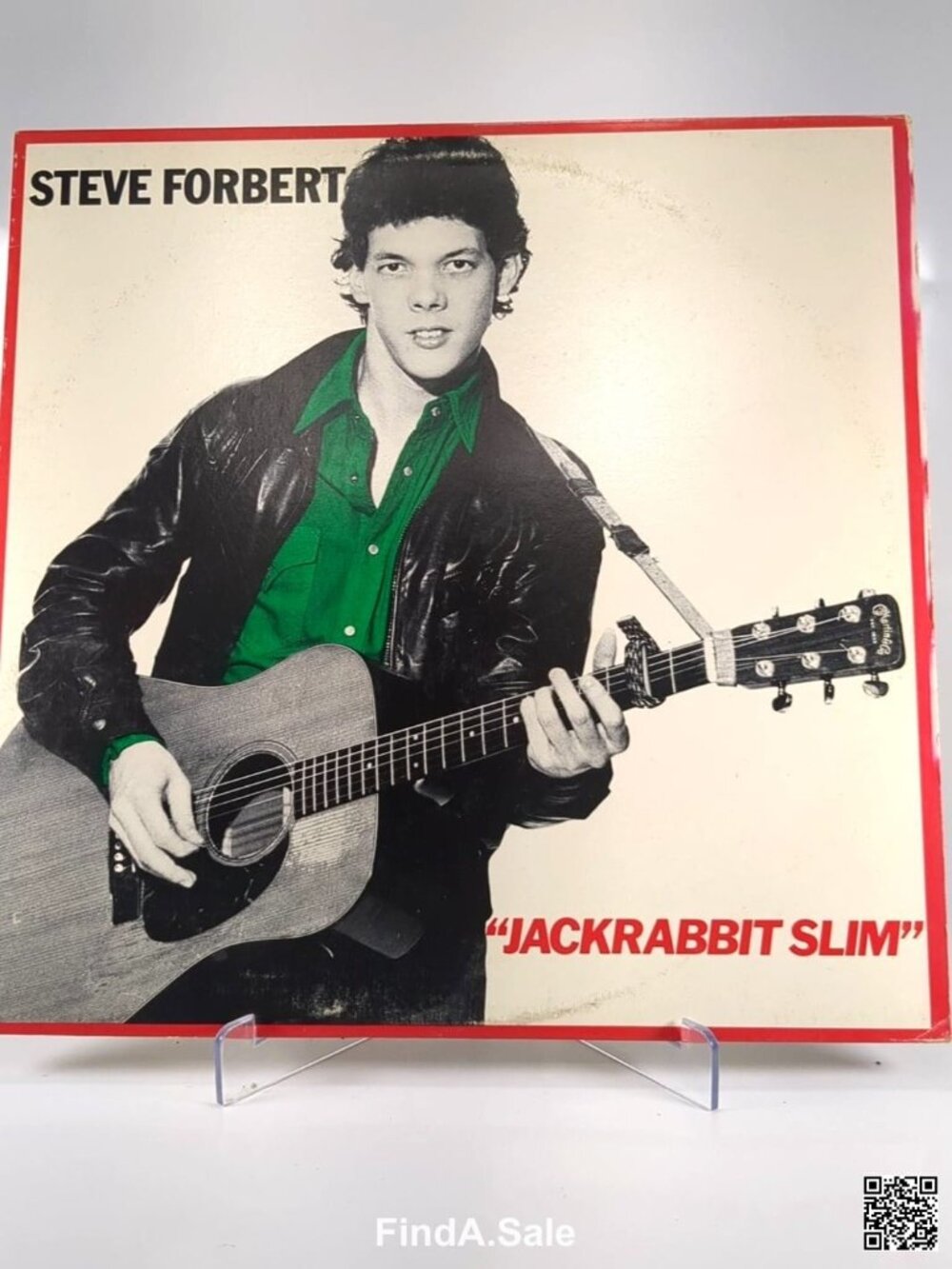 Steve Forbert Jackrabbit Slim Vinyl LP Record, 1979, Nemperor with oil song demo